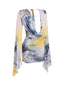Capri Cowl Neck & Open Back Mini Dress